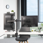 Stolný držiak pre dva monitory 32 Standard, 2 ramená