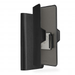 Eco Universal puzdro‑knižka na mobil, pre zariadenia do 7,5x15,3 cm, čierne