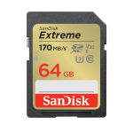 SDXC Extreme 64GB (170/80 MB/s R/W) + 1 year RescuePRO Deluxe SDXC Extreme 64GB (170/80 MB/s R/W) + 1 year RescuePRO Deluxe