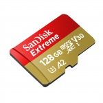 MicroSDXC Extreme 128GB (R190MB/s) + Adapter, + 1 year RescuePRO Deluxe MicroSDXC Extreme 128GB (R190MB/s) + Adapter, + 1 year RescuePRO Deluxe