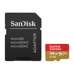 MicroSDXC Extreme 128GB (R190MB/s) + Adapter, + 1 year RescuePRO Deluxe