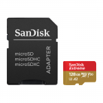 MicroSDXC Extreme 128GB (R190MB/s) + Adapter, + 1 year RescuePRO Deluxe MicroSDXC Extreme 128GB (R190MB/s) + Adapter, + 1 year RescuePRO Deluxe
