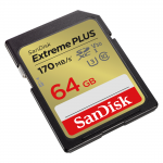SDXC Extreme PLUS 64GB (R170MB/s) + 2 years RescuePRO Deluxe