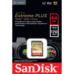 SDXC Extreme PLUS 64GB (R170MB/s) + 2 years RescuePRO Deluxe