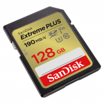 SDXC Extreme PLUS 128GB (R190MB/s) + 2 years RescuePRO Deluxe