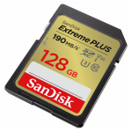 SDXC Extreme PLUS 128GB (R190MB/s) + 2 years RescuePRO Deluxe