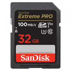 SDHC Extreme PRO 32GB (R100MB/s) + 2 years RescuePRO Deluxe