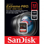 SDHC Extreme PRO 32GB (R100MB/s) + 2 years RescuePRO Deluxe SDHC Extreme PRO 32GB (R100MB/s) + 2 years RescuePRO Deluxe
