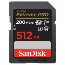 SDXC Extreme PRO 512GB (R200MB/s) + 2 years RescuePRO Deluxe