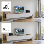 Izbová anténa DVB-T/DVB-T2, Performance 55, plochá, aktívna, čierna Izbová anténa DVB-T/DVB-T2, Performance 55, plochá, aktívna, čierna