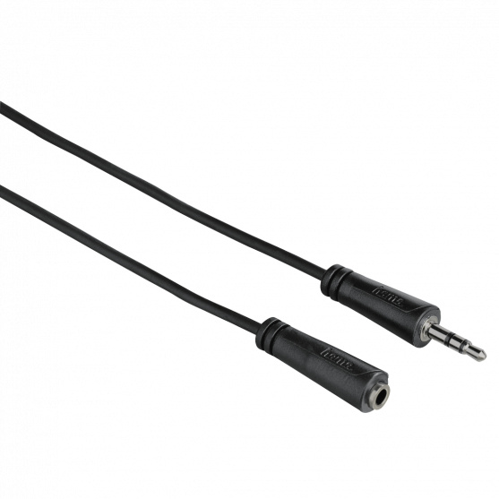 Audio Extension Cable, 3.5 mm jack plug - socket, stereo, 1.5 m