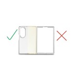 Always Clear kryt, Samsung Galaxy Z Fold8, vždy priehľadný, nezažltne