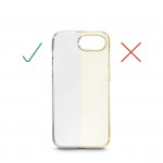 Ochranný kryt na mobil Always Clear pre Apple iPhone 16e/17e, priehľadný