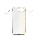 Ochranný kryt na mobil Always Clear pre Apple iPhone 16e/17e, priehľadný Ochranný kryt na mobil Always Clear pre Apple iPhone 16e/17e, priehľadný