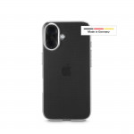 Ochranný kryt na mobil Always Clear pre Apple iPhone 16, priehľadný