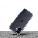 Ochranný kryt na mobil Extreme Protect pre Apple iPhone 16, priehľadný