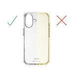 Ochranný kryt na mobil Extreme Protect pre Apple iPhone 16, priehľadný