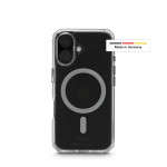 Puzdro Extreme Protect pre Apple iPhone 16, magnetické, priehľadné