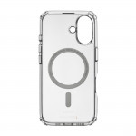 Puzdro Extreme Protect pre Apple iPhone 16, magnetické, priehľadné