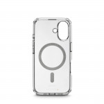 Puzdro Extreme Protect pre Apple iPhone 16, magnetické, priehľadné