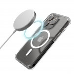 Puzdro Extreme Protect pre Apple iPhone 16, magnetické, priehľadné