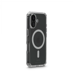Puzdro Extreme Protect pre Apple iPhone 16, magnetické, priehľadné