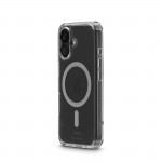 Puzdro Extreme Protect pre Apple iPhone 16, magnetické, priehľadné