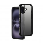 Puzdro na mobil Extreme Protect pre Apple iPhone 16, čierne Puzdro na mobil Extreme Protect pre Apple iPhone 16, čierne