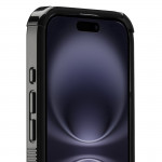 Puzdro na mobil Extreme Protect pre Apple iPhone 16, čierne Puzdro na mobil Extreme Protect pre Apple iPhone 16, čierne