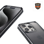 Puzdro na mobil Extreme Protect pre Apple iPhone 16, čierne Puzdro na mobil Extreme Protect pre Apple iPhone 16, čierne