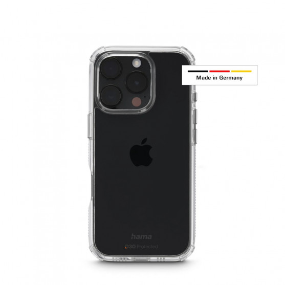 Ochranný kryt Extreme Protect pre Apple iPhone 16 Pro, priehľadný