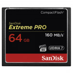 SanDisk Extreme Pro CF 64GB 160MB/s VPG 65, UDMA 7 SanDisk Extreme Pro CF 64GB 160MB/s VPG 65, UDMA 7