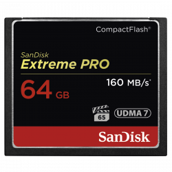 SanDisk Extreme Pro CF 64GB 160MB/s VPG 65, UDMA 7
