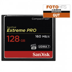 SanDisk Extreme Pro CF 128GB 160MB/s VPG 65, UDMA 7