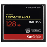 SanDisk Extreme Pro CF 128GB 160MB/s VPG 65, UDMA 7