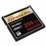 SanDisk Extreme Pro CF 256GB 160MB/s VPG 65, UDMA 7 SanDisk Extreme Pro CF 256GB 160MB/s VPG 65, UDMA 7