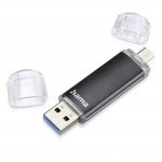 USB kľúč Laeta Twin, USB 3.0, 32 GB, 40MB/s, čierny