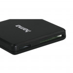 USB 3.0 viacnásobná čítačka kariet, SD/microSD/CF, čierna