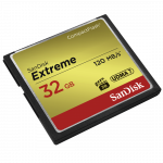 SanDisk Extreme CF 32GB 120MB/s zápis 85MB/s UDMA7