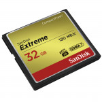 SanDisk Extreme CF 32GB 120MB/s zápis 85MB/s UDMA7 SanDisk Extreme CF 32GB 120MB/s zápis 85MB/s UDMA7