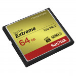 SanDisk Extreme CF 64GB 120MB/s zápis 85MB/s UDMA7 SanDisk Extreme CF 64GB 120MB/s zápis 85MB/s UDMA7