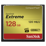 SanDisk Extreme CF 128GB 120MB/s zápis 85MB/s UDMA7 SanDisk Extreme CF 128GB 120MB/s zápis 85MB/s UDMA7