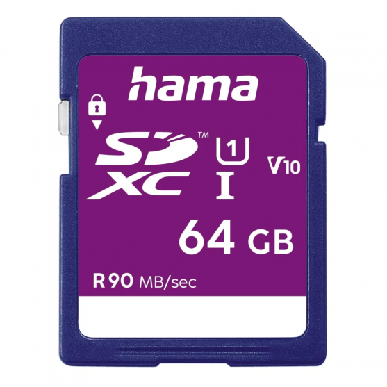 SDXC 64GB trieda 10 UHS-I 90MB/s