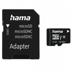 MicroSDHC 32GB trieda 10 UHS-I 100MB/s + adaptér/mobil