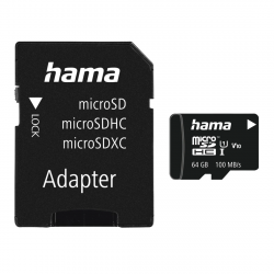 MicroSDXC 64GB Class 10 UHS-I 80MB/s + Adapter/Mobile
