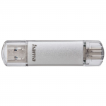 USB kľúč C-Laeta, Type-C USB 3.1/USB 3.0, 32 GB, 40 MB/s, strieborný USB kľúč C-Laeta, Type-C USB 3.1/USB 3.0, 32 GB, 40 MB/s, strieborný
