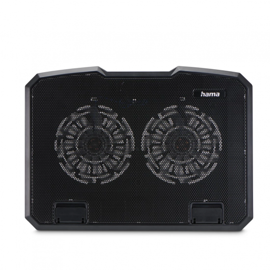 Chladič NTB Black Metal, tichý, 2 ventilátory, do 40 cm (15,6), čierny Chladič NTB Black Metal, tichý, 2 ventilátory, do 40 cm (15,6), čierny