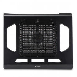 Chladič na notebook Black, tichý, do 40 cm (15,6), čierny