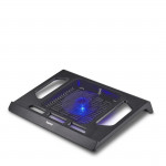 Chladič na notebook Black, tichý, do 40 cm (15,6), čierny Chladič na notebook Black, tichý, do 40 cm (15,6), čierny