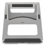 Stojan na laptop Hliník, skladací, do 40 cm (15,6), strieborný
